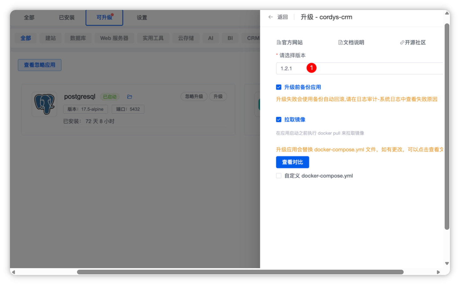 图 5  在线升级