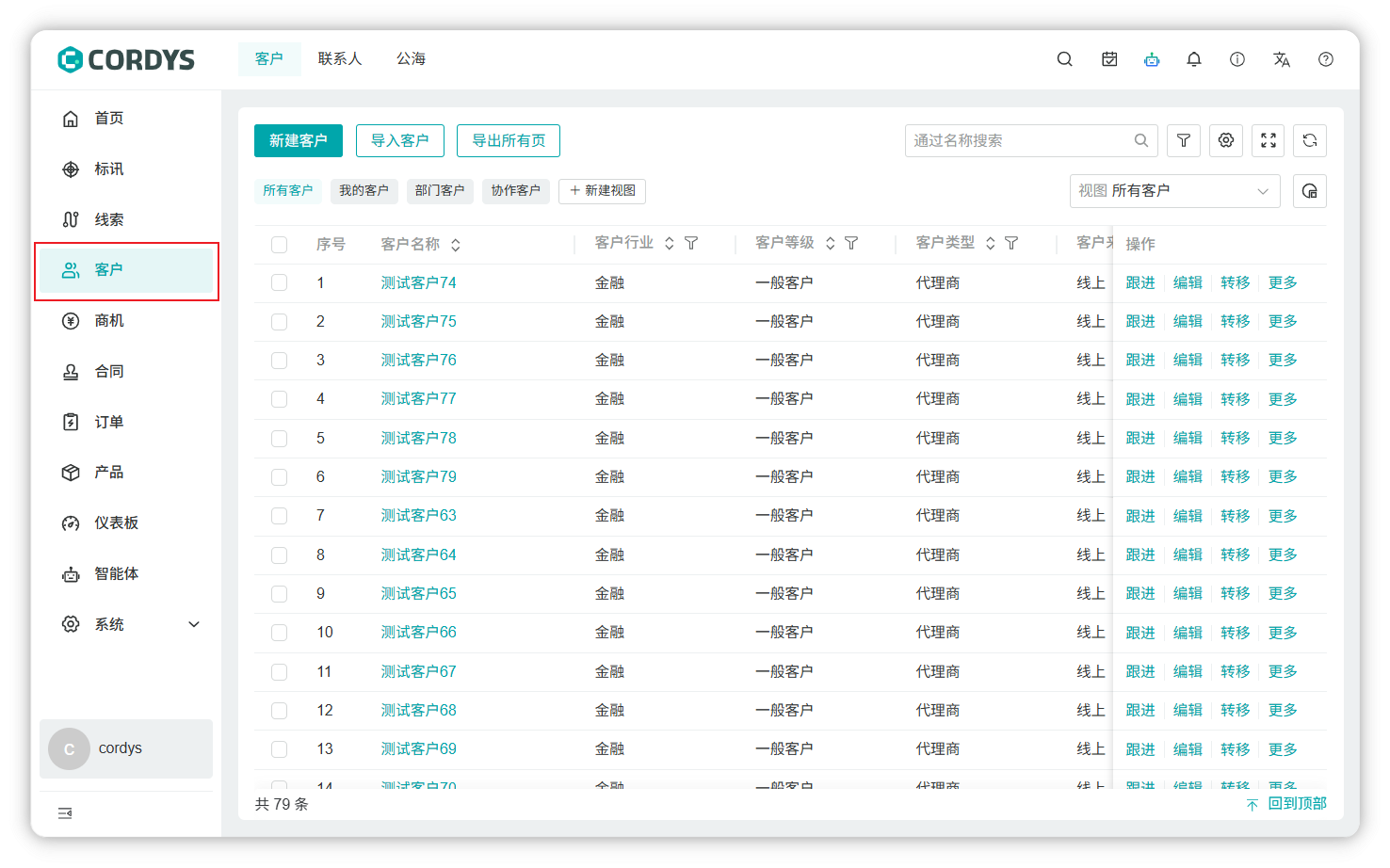 图 5  客户合并