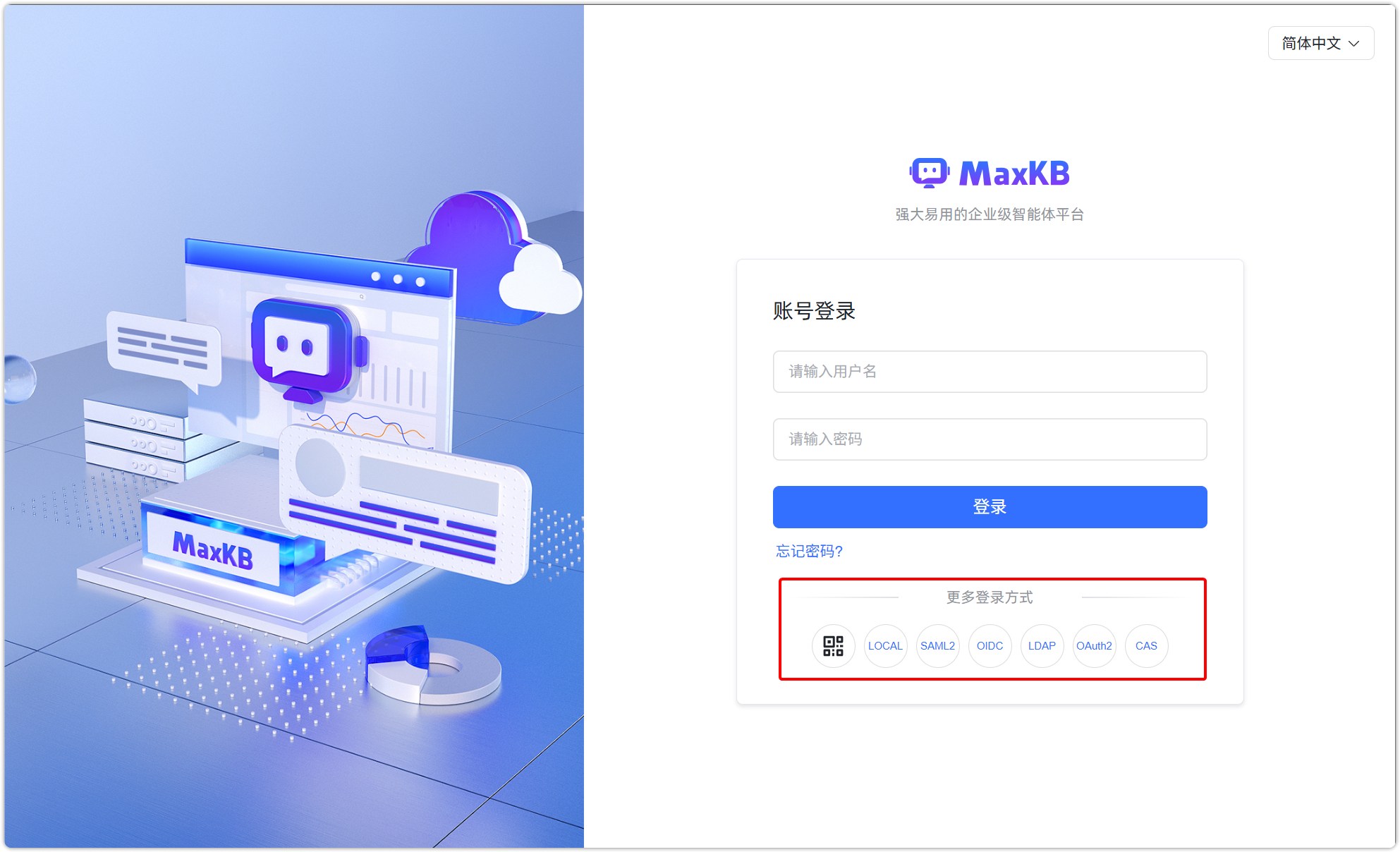 图 3  登录认证方式总览